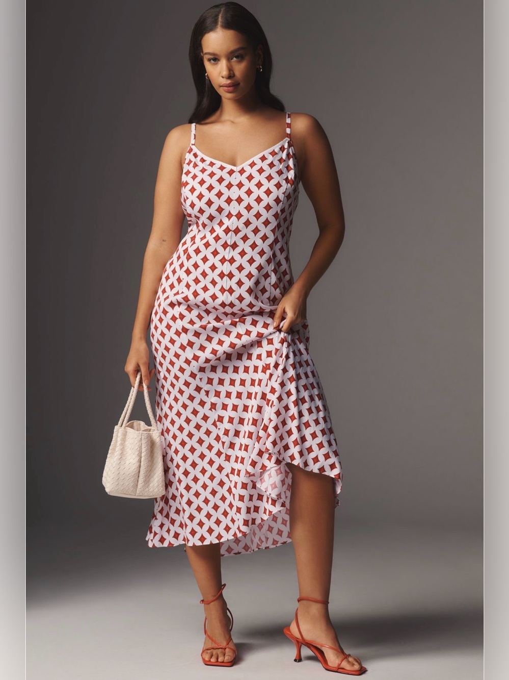Universal Standard Plus Amber Sleeveless Slip Midi Dress size 14-16